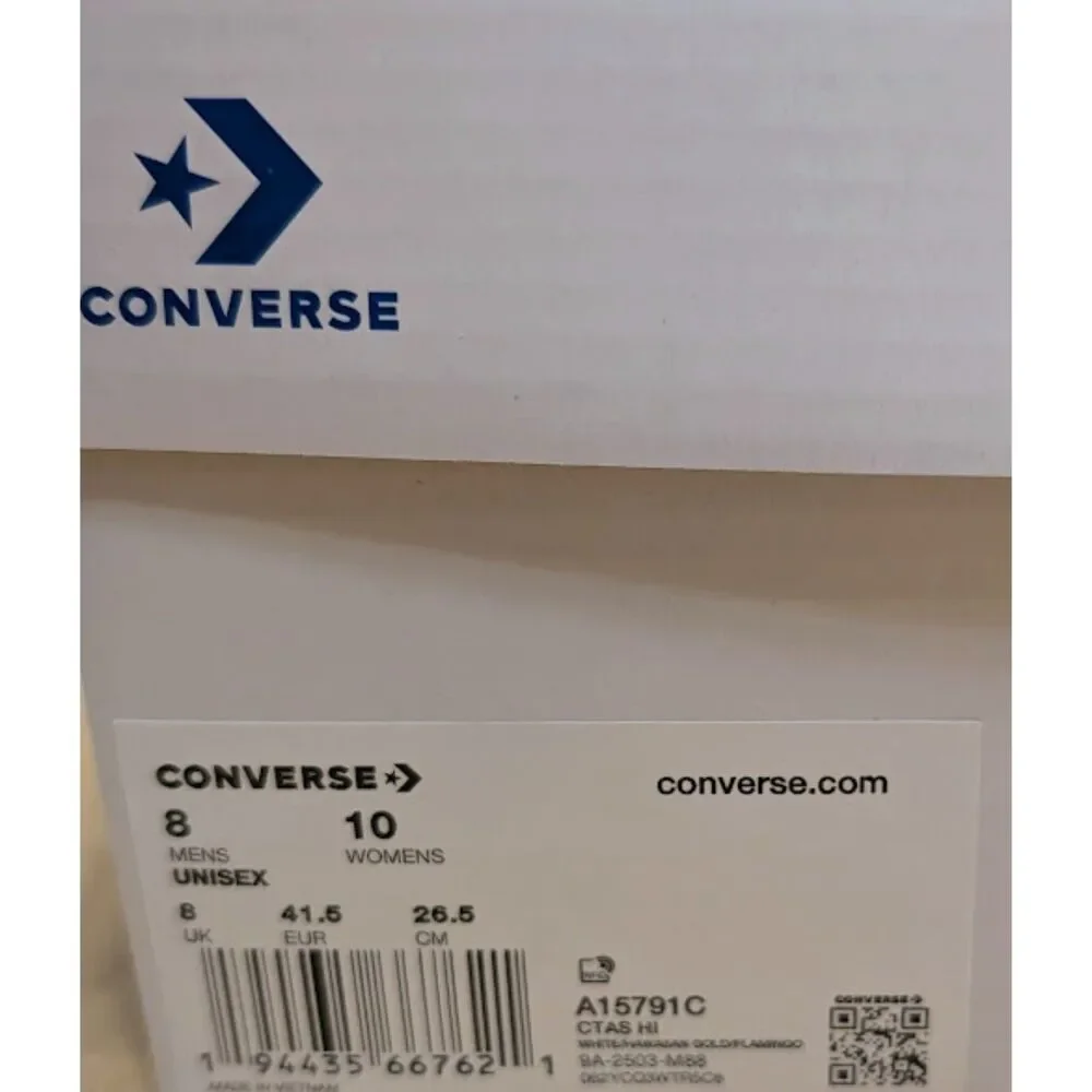 Converse Chuck Taylor All Star Doraemon Cat Robot Unisex High Top Shoes W10 NIB